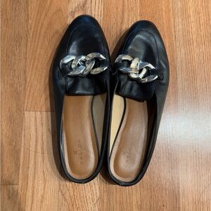 Caslon Black Loafer Slip-ons Size 8.5